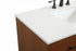 Elegant Lighting Boise 42 Inch Single Bathroom Vanity in Teak Model: VF41042MTK