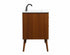 Elegant Lighting Boise 42 Inch Single Bathroom Vanity in Teak Model: VF41042MTK