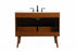 Elegant Lighting Boise 42 Inch Single Bathroom Vanity in Teak Model: VF41042MTK