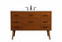 Elegant Lighting Boise 48 Inch Single Bathroom Vanity in Teak Model: VF41048MTK