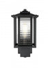 Elegant Lighting Bouvier 7 inch Outdoor Pendant in Black Model: OD344W14BK