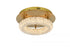 Elegant Lighting Bowen 14 Inch Adjustable LED Flush Mount in Chrome Model: 3800F14C