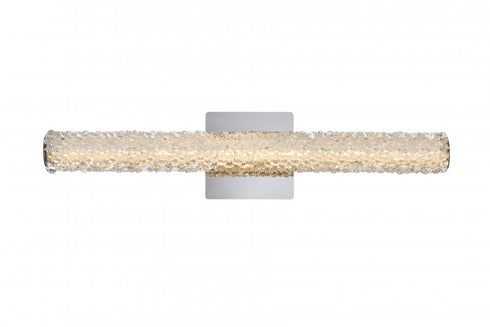 Elegant Lighting Bowen 24 Inch Adjustable LED Wall Sconce in Chrome Model: 3800W24C