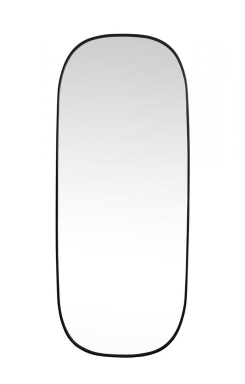 Elegant Lighting Brynn Metal Frame Oval Mirror 24x60 Inch in Silver Model: MR2B2460SIL