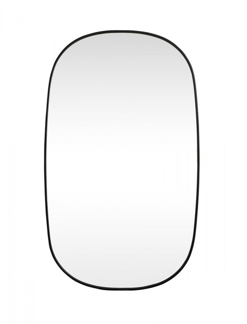 Elegant Lighting Brynn Metal Frame Oval Mirror 24x60 Inch in Silver Model: MR2B2460SIL