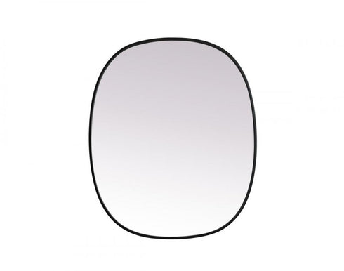 Elegant Lighting Brynn Metal Frame Oval Mirror 24x60 Inch in Silver Model: MR2B2460SIL