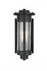 Elegant Lighting Bucknell 7 inch Outdoor Pendant in Black Model: OD349W15BK