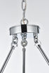 Elegant Lighting Cadence Pendant Light D32 Inch G9 Lt9 40 Watt Chrome in Chrome and Clear Finish Model: 5100D32C