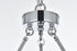 Elegant Lighting Cadence Pendant Light D36 Inch +26 Inch G9 Lt15 40 Watt Chrome in Chrome and Clear Finish Model: 5100L236C