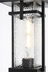 Elegant Lighting Cambria 7 inch Outdoor Pendant in Black Model: OD320P17BK