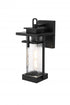 Elegant Lighting Cambria 7 inch Outdoor Pendant in Black Model: OD320W14BK