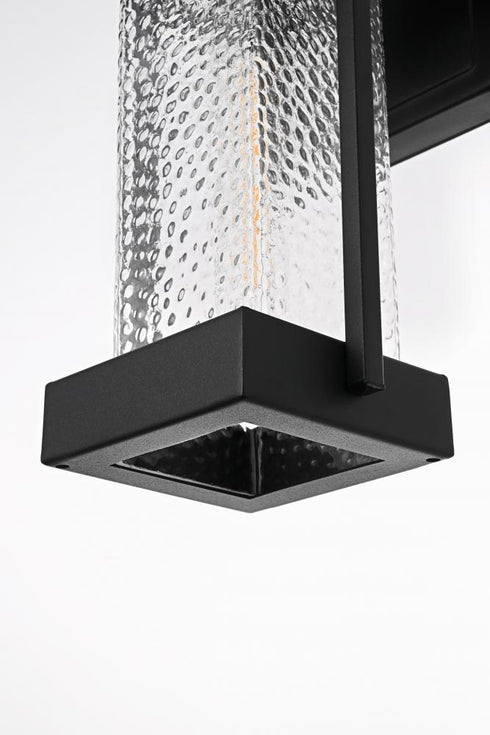 Elegant Lighting Cambria 7 inch Outdoor Pendant in Black Model: OD320W14BK