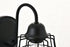 Elegant Lighting Candor 1 light black Wall Sconce Model: LD4008W10BK