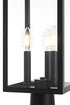 Elegant Lighting Carlisle 7 inch Outdoor Pendant in Black Model: OD325P22BK