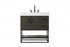 Elegant Lighting Caroline 32 inch Single Bathroom Vanity in Chestnut Brown Model: VF29232MCB