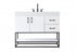Elegant Lighting Caroline 42 inch Single Bathroom Vanity in Chestnut Brown Model: VF29242MCB