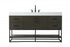 Elegant Lighting Caroline 60 inch Single Bathroom Vanity in Chestnut Brown Model: VF29260MCB