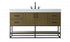 Elegant Lighting Caroline 60 inch Single Bathroom Vanity in Chestnut Brown Model: VF29260MCB