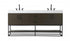 Elegant Lighting Caroline 72 inch Double Bathroom Vanity in Chestnut Brown Model: VF29272DMCB