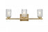 Elegant Lighting Cassie 24 inch Wall Sconce in Chrome in Chrome and Clear Finish Model: LD7027W24C