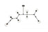 Elegant Lighting Cavoli 74 Inch Chandelier in Black Model: 1712G74BK