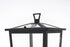 Elegant Lighting Cayman 7 inch Outdoor Pendant in Black Model: OD332P21BK