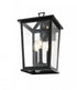 Elegant Lighting Cayman 7 inch Outdoor Pendant in Black Model: OD332W16BK