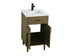 Elegant Lighting Chandler Vanity Cabinet 2Dr W20 Inch xD19 Inch xH34 Inch in Chestnut Brown Model: VF25020MCB