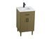 Elegant Lighting Chandler Vanity Cabinet 2Dr W20 Inch xD19 Inch xH34 Inch in Chestnut Brown Model: VF25020MCB