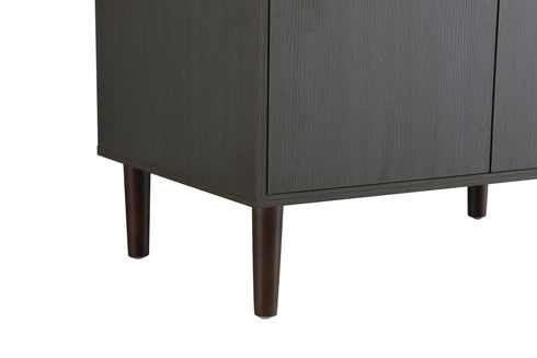 Elegant Lighting Chandler Vanity Cabinet 2Dr W20 Inch xD19 Inch xH34 Inch in Mocha Brown Model: VF25020MMB