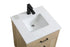 Elegant Lighting Chandler Vanity Cabinet 2Dr W20 Inch XD19 Inch xH34 Inch MW in Mango Wood Finish Model: VF25020MW
