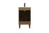 Elegant Lighting Chandler Vanity Cabinet 2Dr W20 Inch XD19 Inch xH34 Inch WB in Walnut Brown Finish Model: VF25020WB