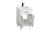 Elegant Lighting Chandler Vanity Cabinet 2Dr W20 Inch XD19 Inch xH34 Inch WH in White Finish Model: VF25020MWH