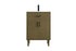 Elegant Lighting Chandler Vanity Cabinet 2Dr W24 Inch xD19 Inch xH34 Inch in Chestnut Brown Model: VF25024MCB