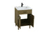 Elegant Lighting Chandler Vanity Cabinet 2Dr W24 Inch xD19 Inch xH34 Inch in Chestnut Brown Model: VF25024MCB