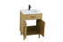 Elegant Lighting Chandler Vanity Cabinet 2Dr W24 Inch xD19 Inch xH34 Inch in Honey Brown Model: VF25024MHB