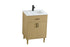 Elegant Lighting Chandler Vanity Cabinet 2Dr W24 Inch xD19 Inch xH34 Inch in Honey Brown Model: VF25024MHB