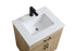 Elegant Lighting Chandler Vanity Cabinet 2Dr W24 Inch XD19 Inch xH34 Inch MW in Mango Wood Finish Model: VF25024MW