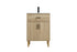 Elegant Lighting Chandler Vanity Cabinet 2Dr W24 Inch XD19 Inch xH34 Inch MW in Mango Wood Finish Model: VF25024MW