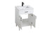 Elegant Lighting Chandler Vanity Cabinet 2Dr W24 Inch XD19 Inch xH34 Inch WH in White Finish Model: VF25024MWH