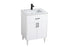 Elegant Lighting Chandler Vanity Cabinet 2Dr W24 Inch XD19 Inch xH34 Inch WH in White Finish Model: VF25024MWH