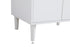Elegant Lighting Chandler Vanity Cabinet 2Dr W24 Inch XD19 Inch xH34 Inch WH in White Finish Model: VF25024MWH