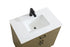 Elegant Lighting Chandler Vanity Cabinet 2Dr W30 Inch xD19 Inch xH34 Inch in Chestnut Brown Model: VF25030MCB