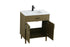 Elegant Lighting Chandler Vanity Cabinet 2Dr W30 Inch xD19 Inch xH34 Inch in Chestnut Brown Model: VF25030MCB