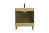 Elegant Lighting Chandler Vanity Cabinet 2Dr W30 Inch xD19 Inch xH34 Inch in Honey Brown Model: VF25030MHB