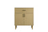 Elegant Lighting Chandler Vanity Cabinet 2Dr W30 Inch xD19 Inch xH34 Inch in Honey Brown Model: VF25030MHB