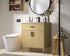 Elegant Lighting Chandler Vanity Cabinet 2Dr W30 Inch xD19 Inch xH34 Inch in Honey Brown Model: VF25030MHB