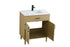 Elegant Lighting Chandler Vanity Cabinet 2Dr W30 Inch xD19 Inch xH34 Inch in Honey Brown Model: VF25030MHB