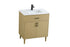 Elegant Lighting Chandler Vanity Cabinet 2Dr W30 Inch xD19 Inch xH34 Inch in Honey Brown Model: VF25030MHB