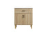 Elegant Lighting Chandler Vanity Cabinet 2Dr W30 Inch XD19 Inch xH34 Inch MW in Mango Wood Finish Model: VF25030MW